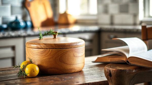 Découvrez la boîte ronde en bois alimentaire : fusion d'écologie et de gastronomie