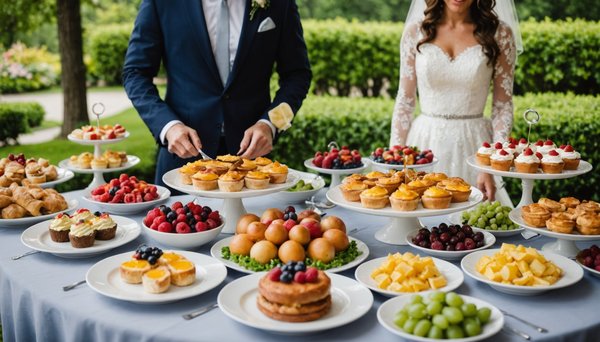 Buffet brunch mariage : personnalisez votre moment unique
